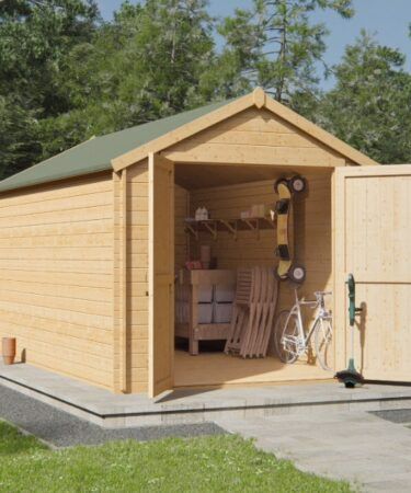 Best Wooden Garden Storage Sheds. Large wooden double door garden shed