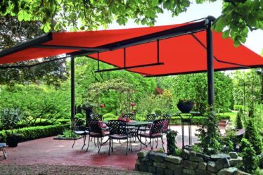 Freestanding garden awning. Why an awning is the perfect addition to your garden