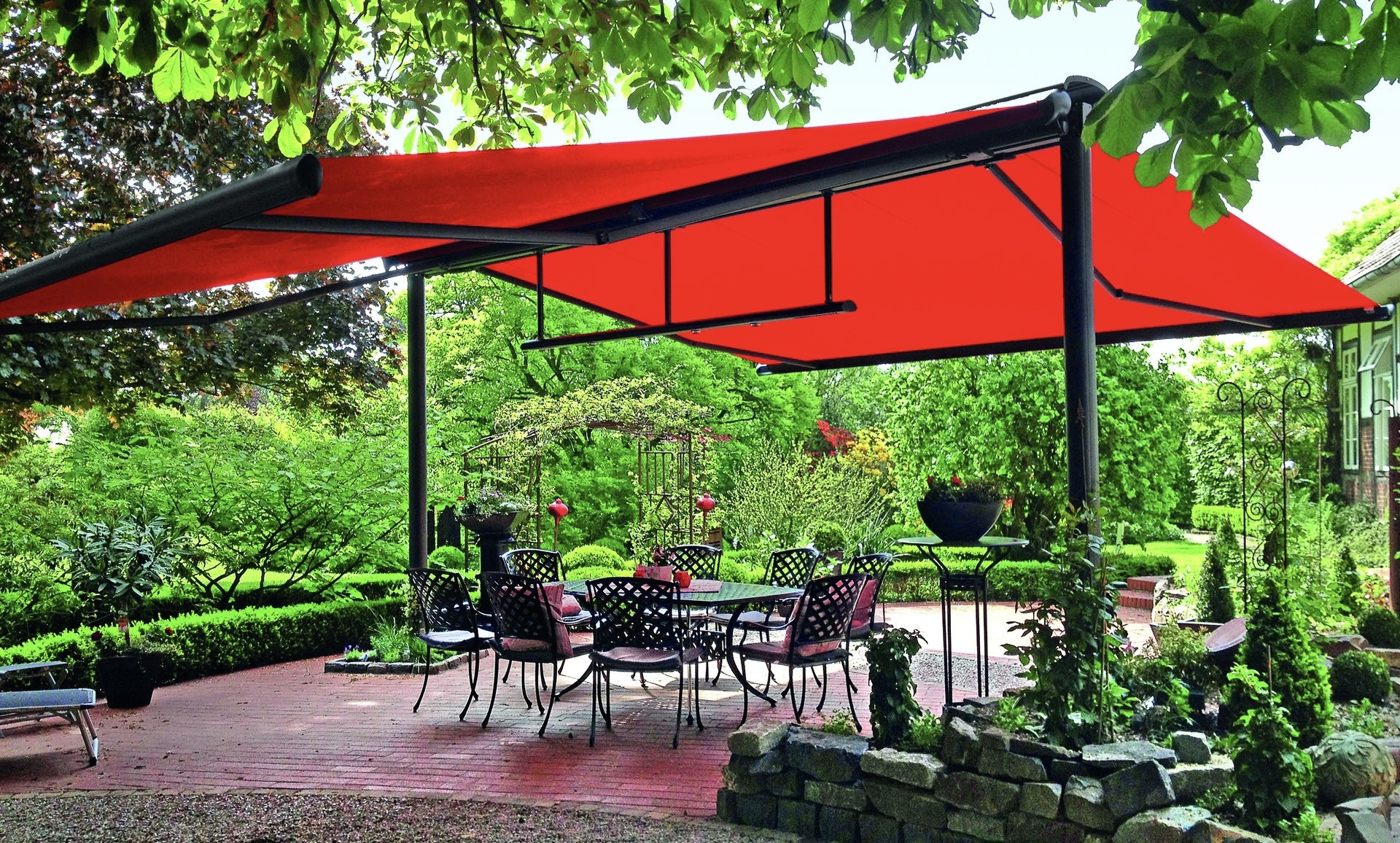 Freestanding garden awning. Why an awning is the perfect addition to your garden